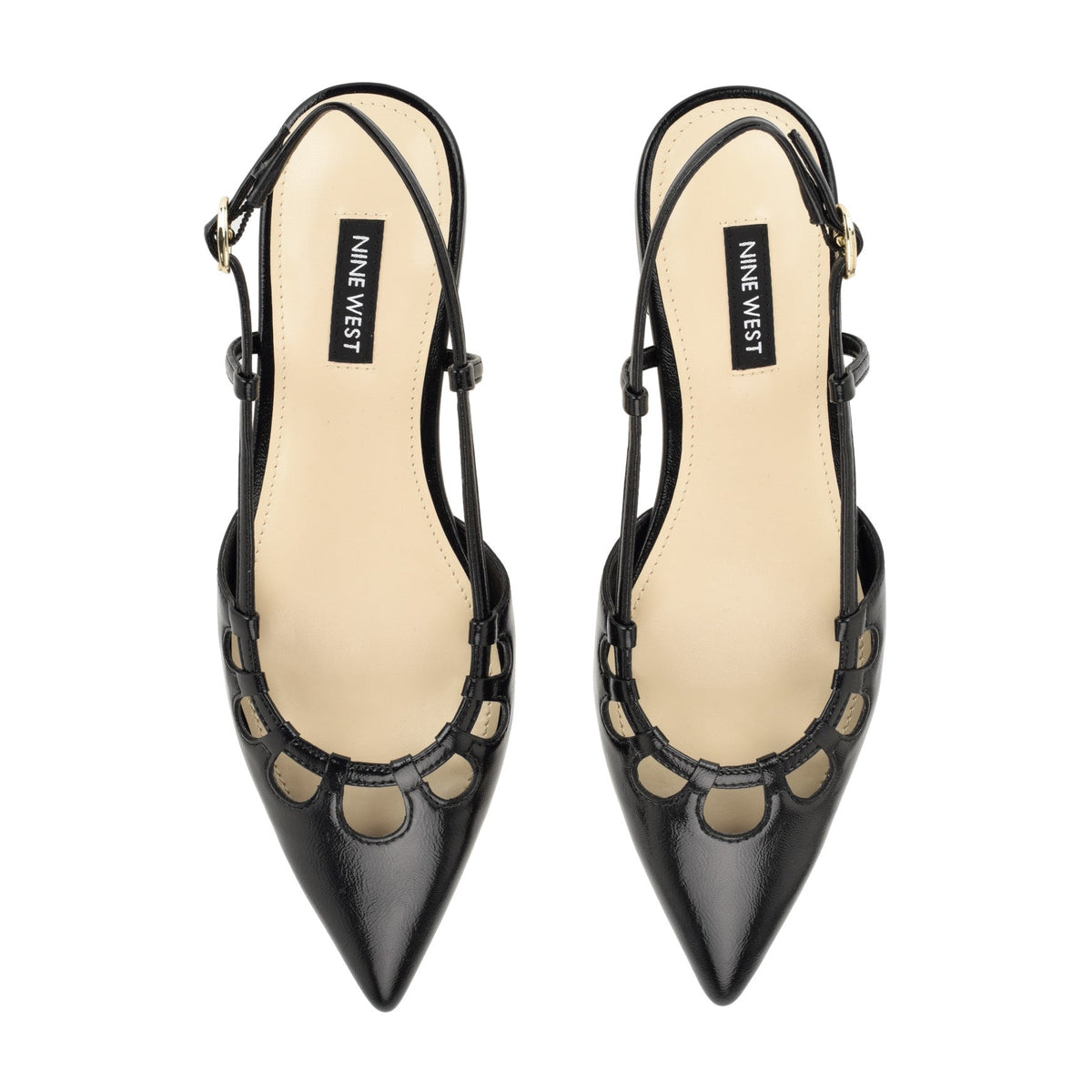 Harra Cutout Slingback Flats