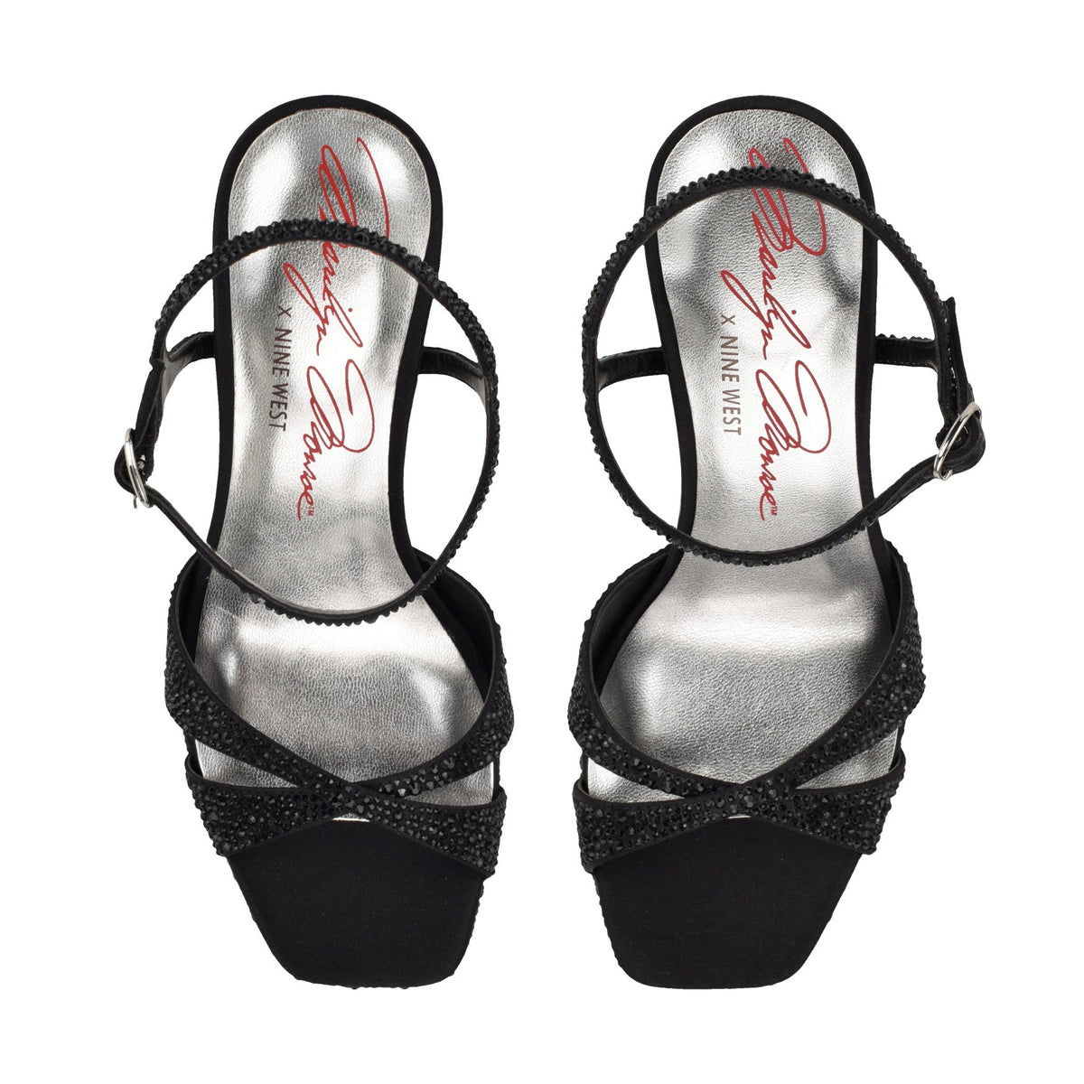 Marilyn Monroe Talent Platform Rhinestone Sandals