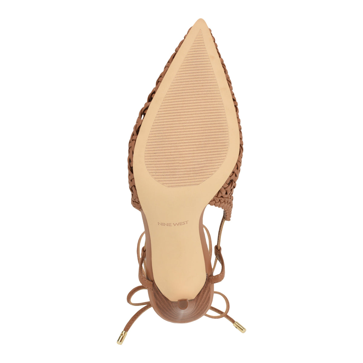 Fessla Woven Ankle Wrap Pumps