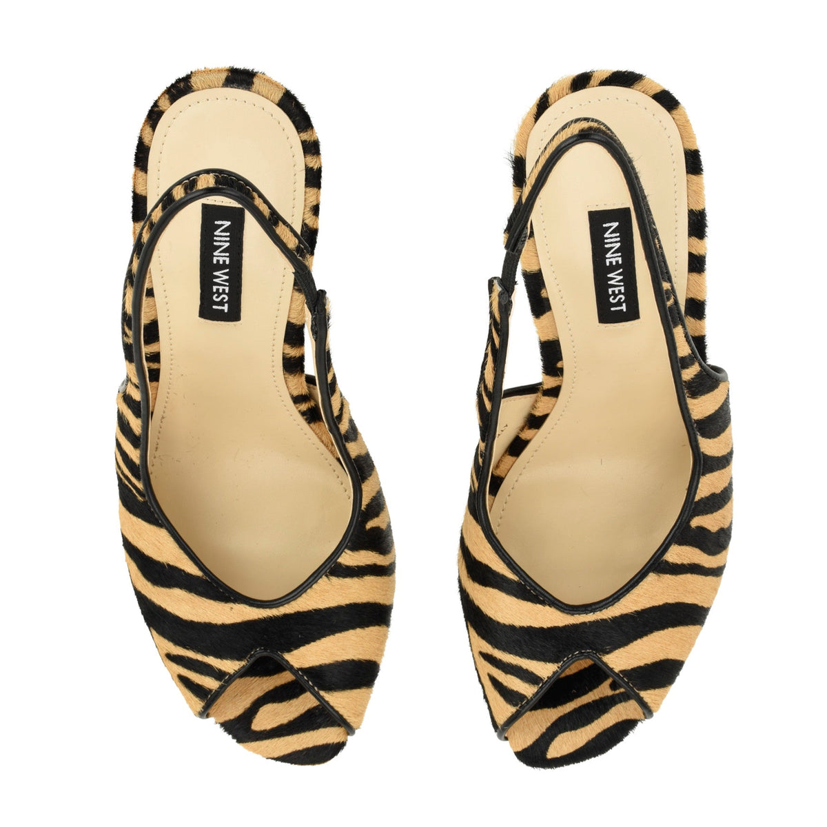Pretta Peep Toe Slingback Pumps