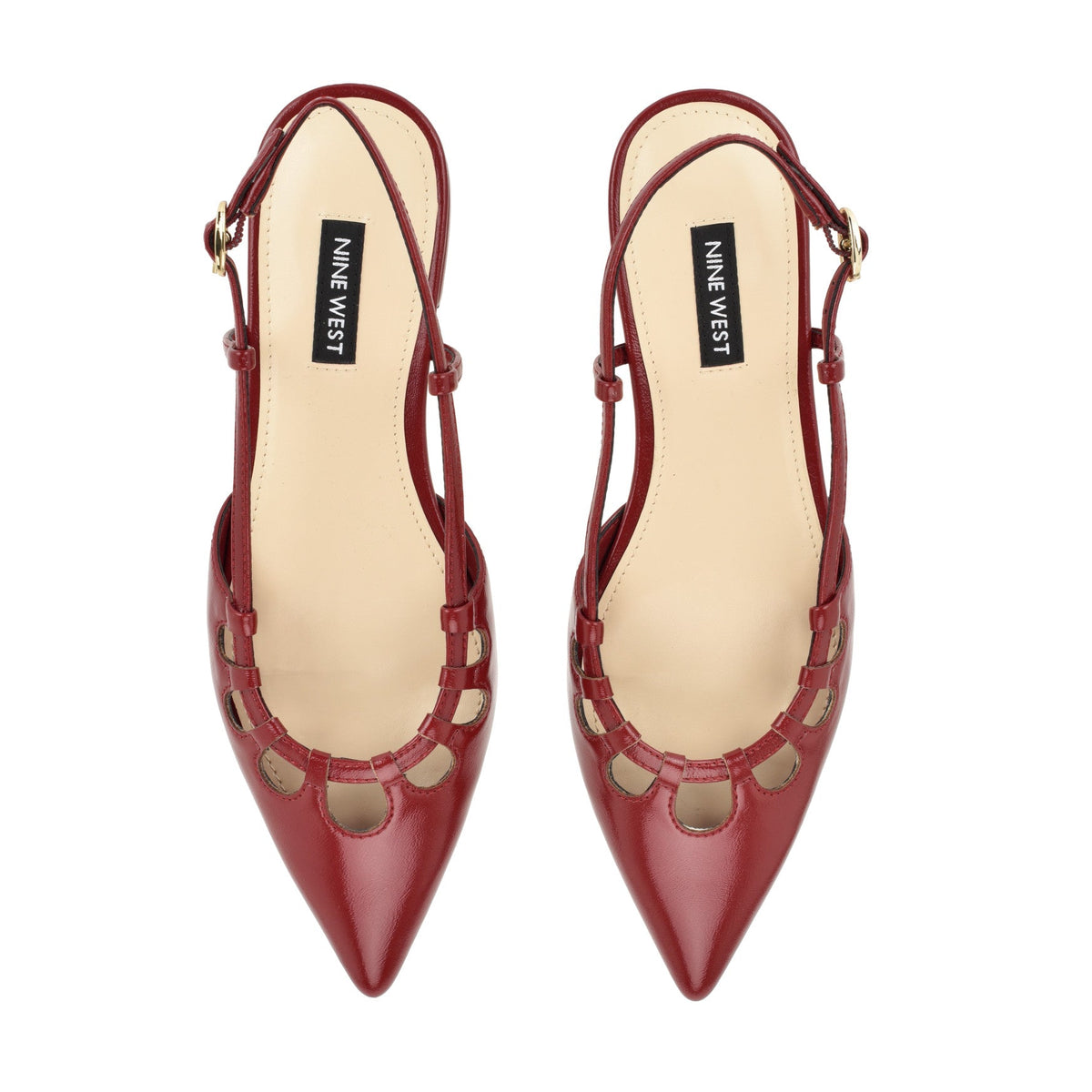 Harra Cutout Slingback Flats