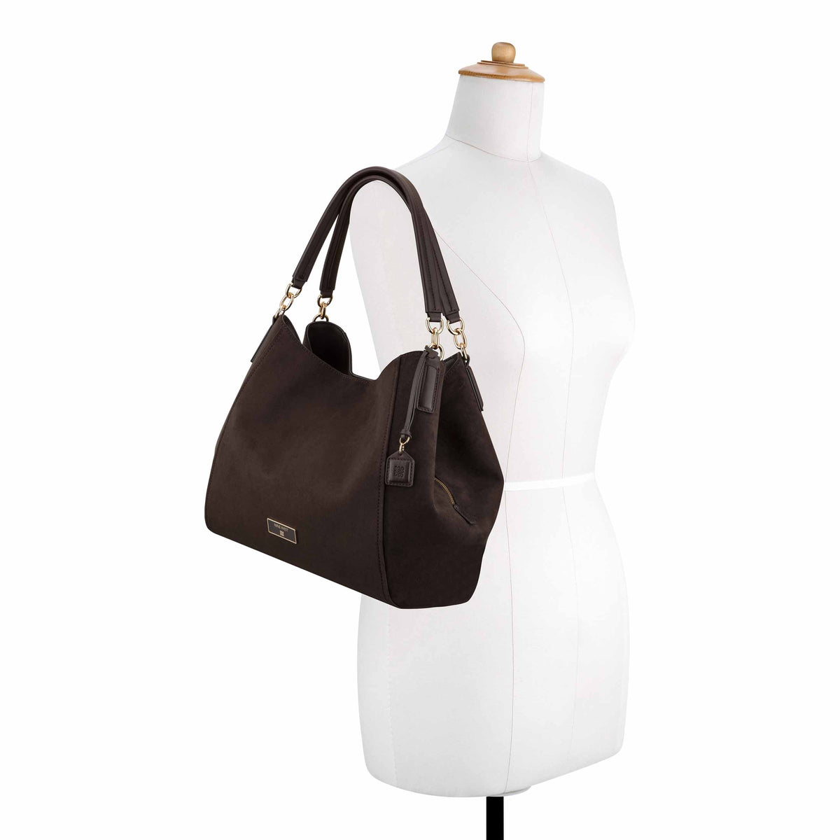 Deacon Large Triple Compartment Shoulder Bag