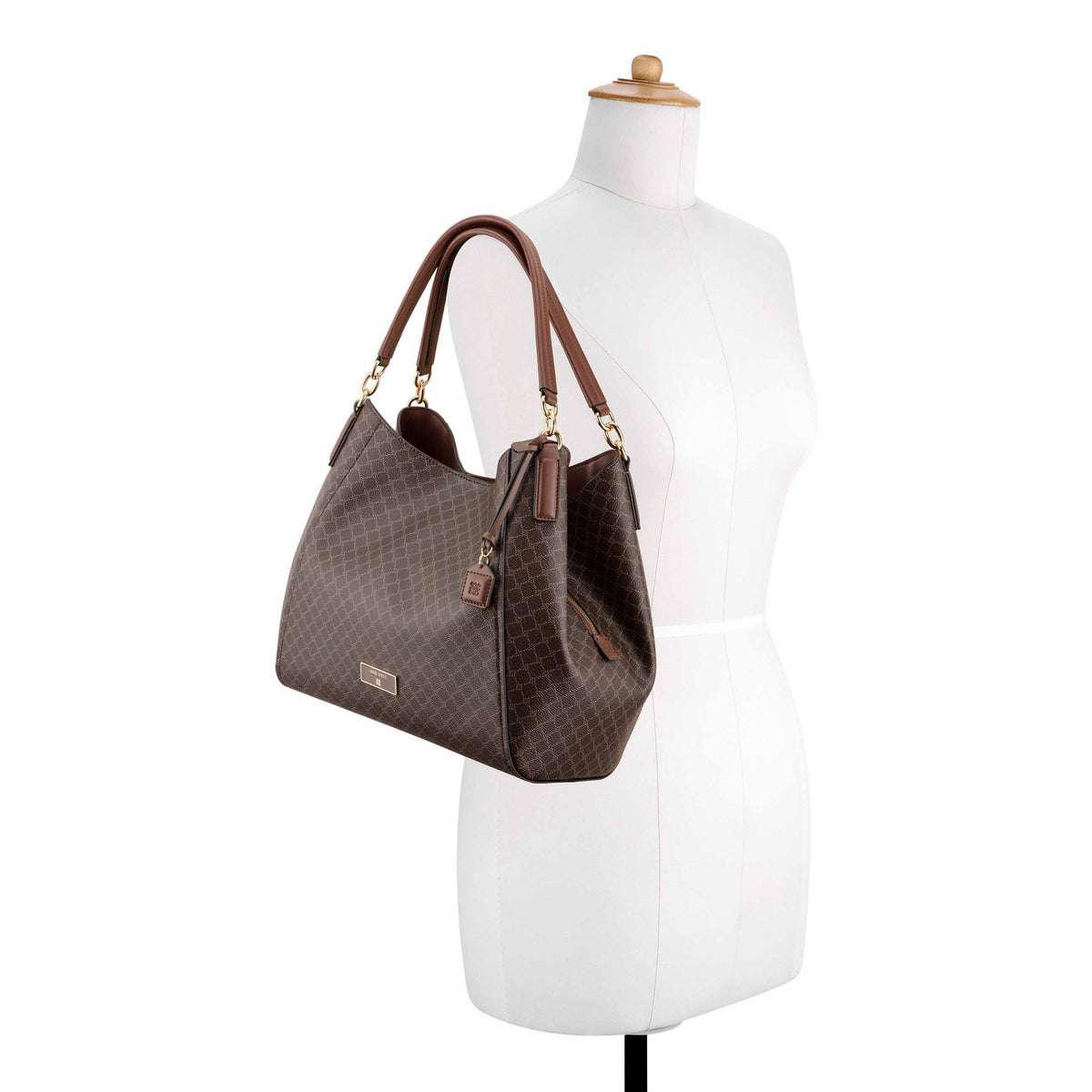 Deacon Large Triple Compartment Shoulder Bag