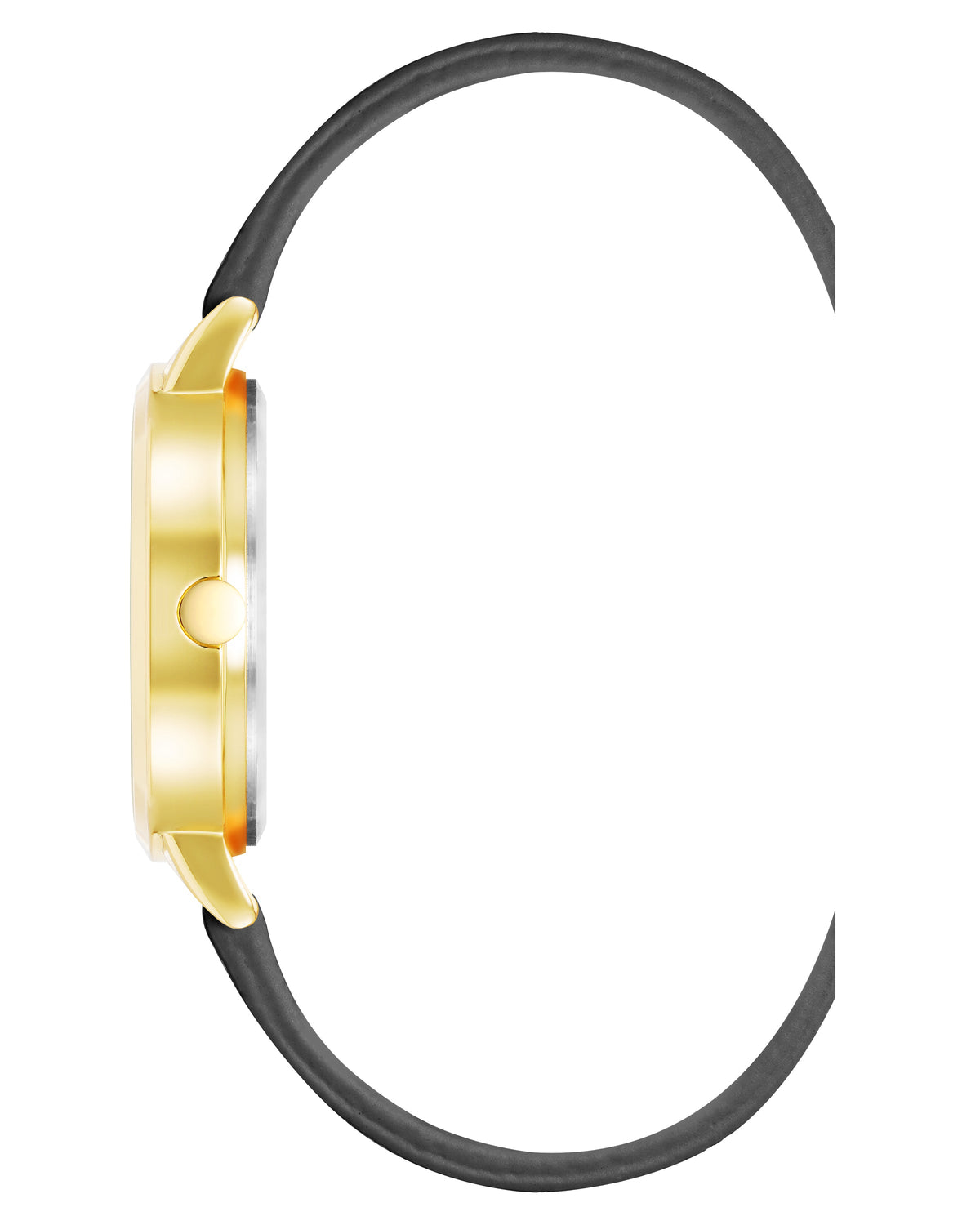 Floral Dial Saffiano Strap Watch
