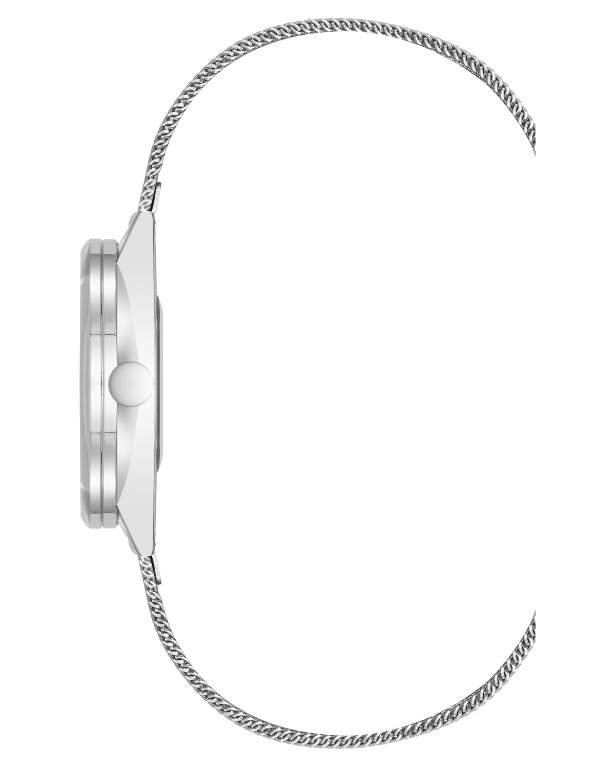 Round Case Mesh Bracelet Watch