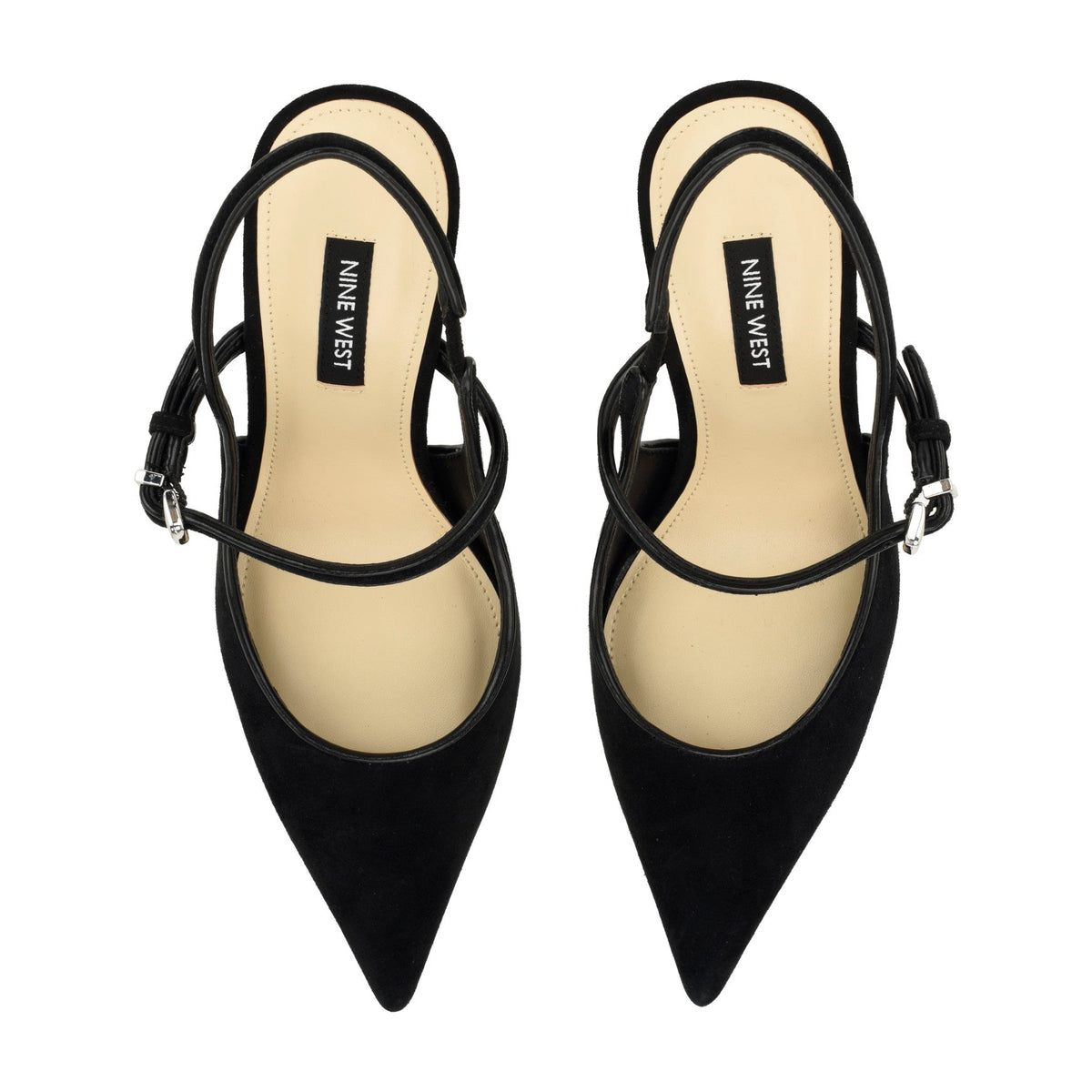 Amelap Leather Mary Jane Slingback Pumps