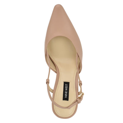 Vassa Pointy Toe Slingbacks