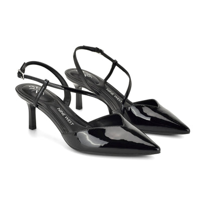 Kamon 9x9 Slingback Pumps