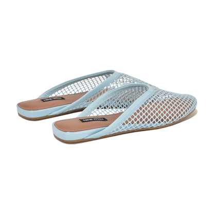 Daniela Flat Mesh Mules