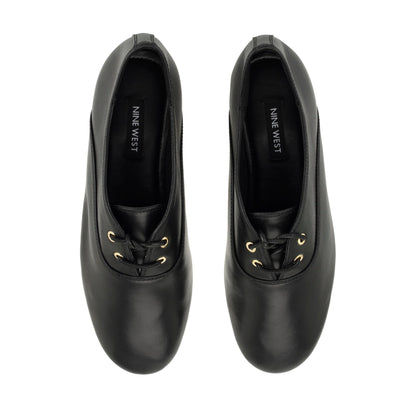 Jazzy Leather Oxford Flats