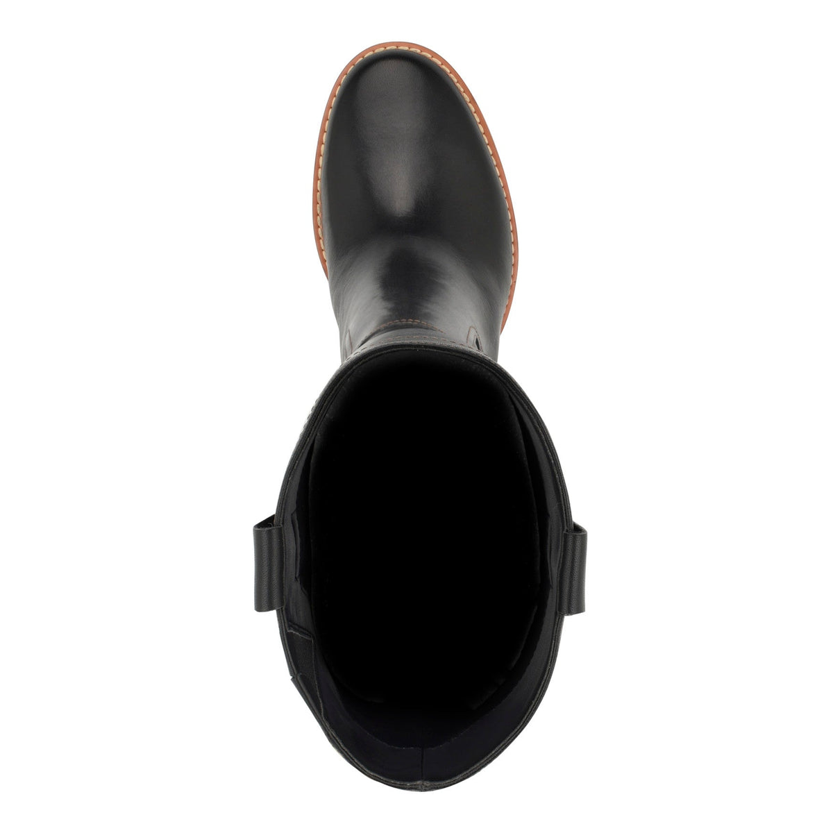Hecee Block Heel Tailored Leather Boots