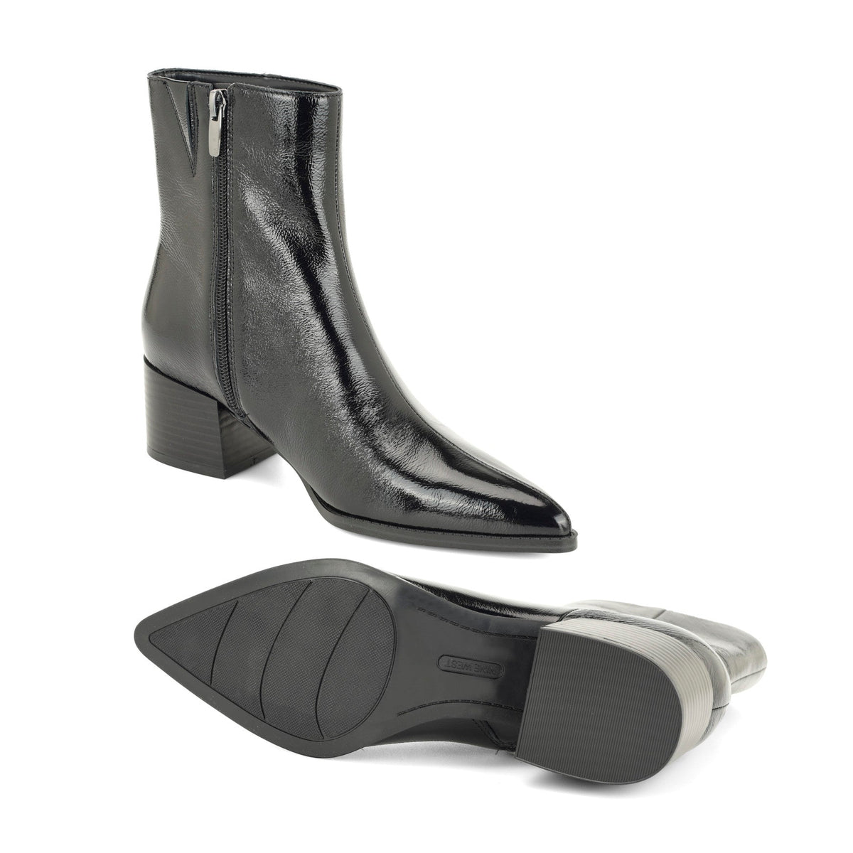 Becky Leather Booties