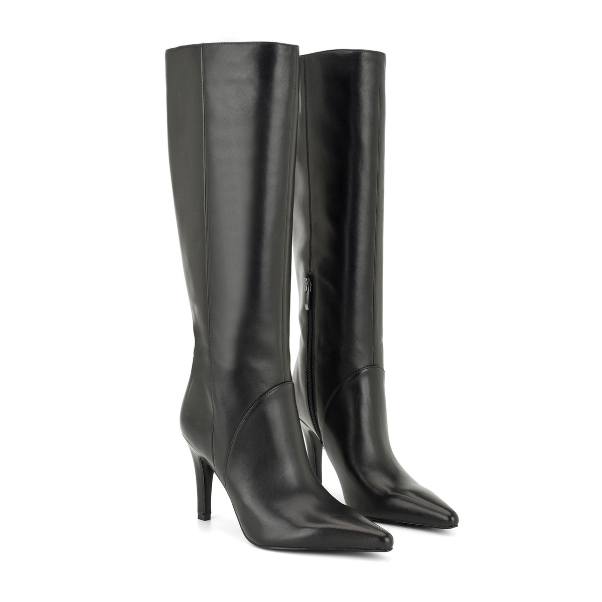 Korin Wide Calf Knee High Leather Boots