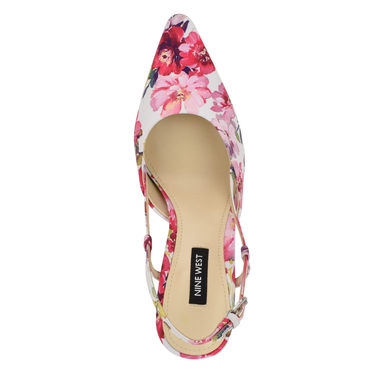 Vassa Pointy Toe Slingbacks