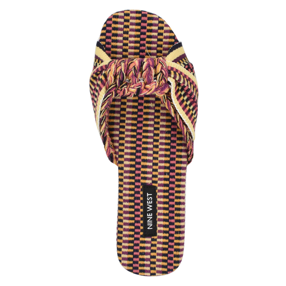 Lalta Knotted Flat Slide Sandals