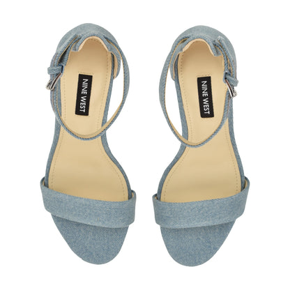 Pruce Ankle Strap Block Heel Sandals