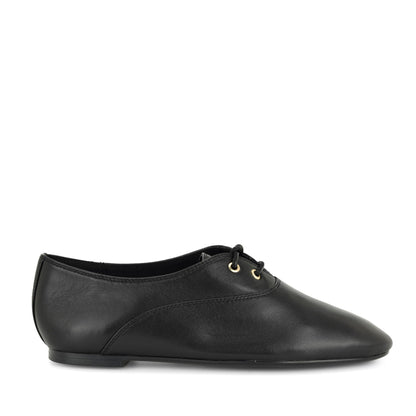 Jazzy Leather Oxford Flats