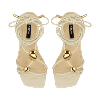 Niraa Ankle Wrap Flat Sandals