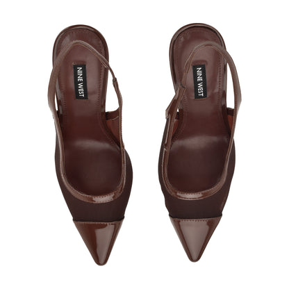 Jermain Mesh Slingback Pumps