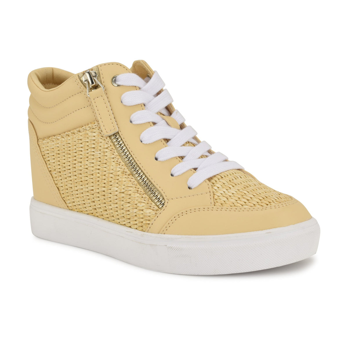 Tons High Top Hidden Wedge Sneakers