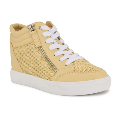 Tons High Top Hidden Wedge Sneakers