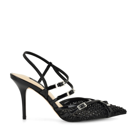 Pertee Strappy Embellished Pumps
