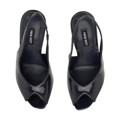 Pretta Peep Toe Slingback Pumps