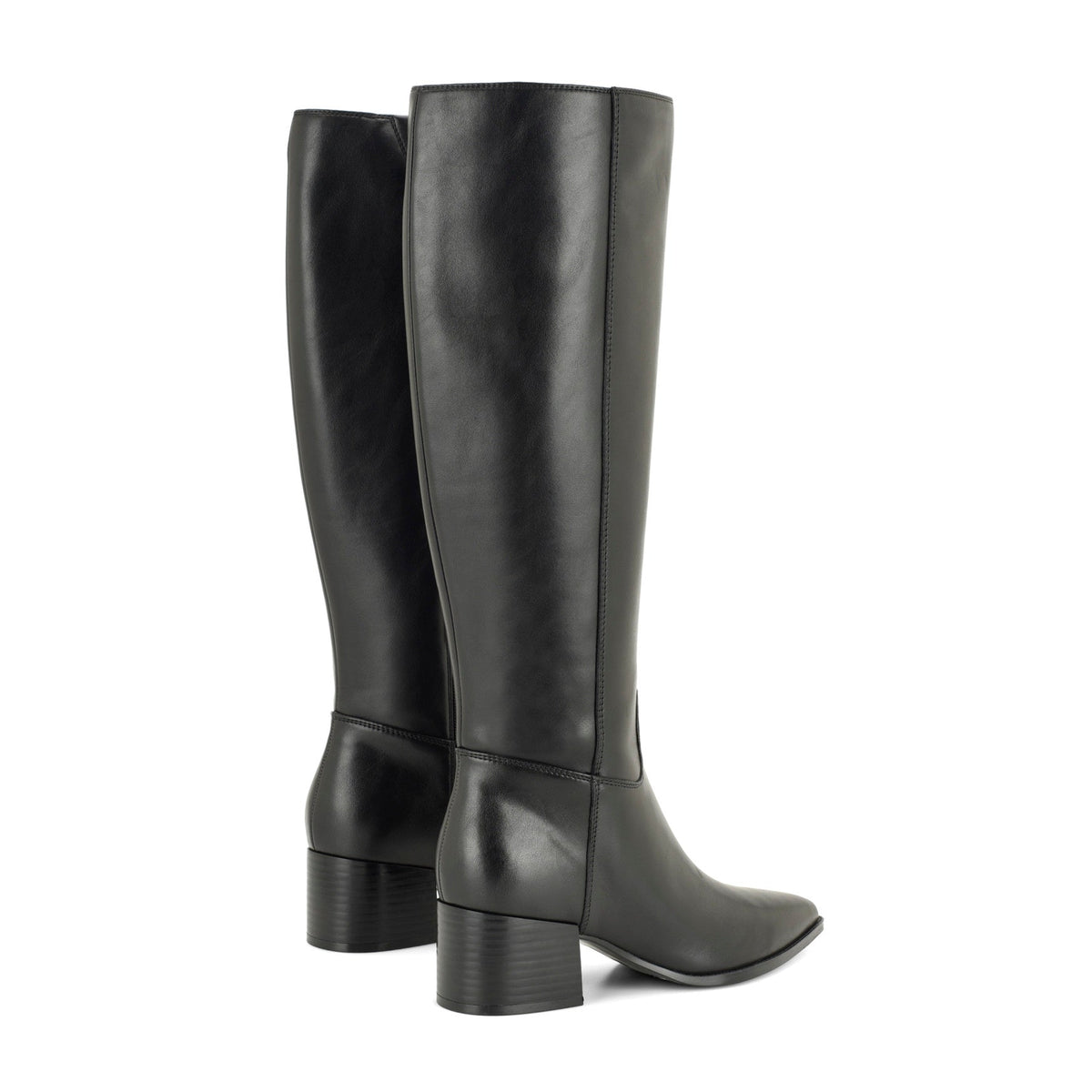 Bridgit Wide Calf Leather Boots