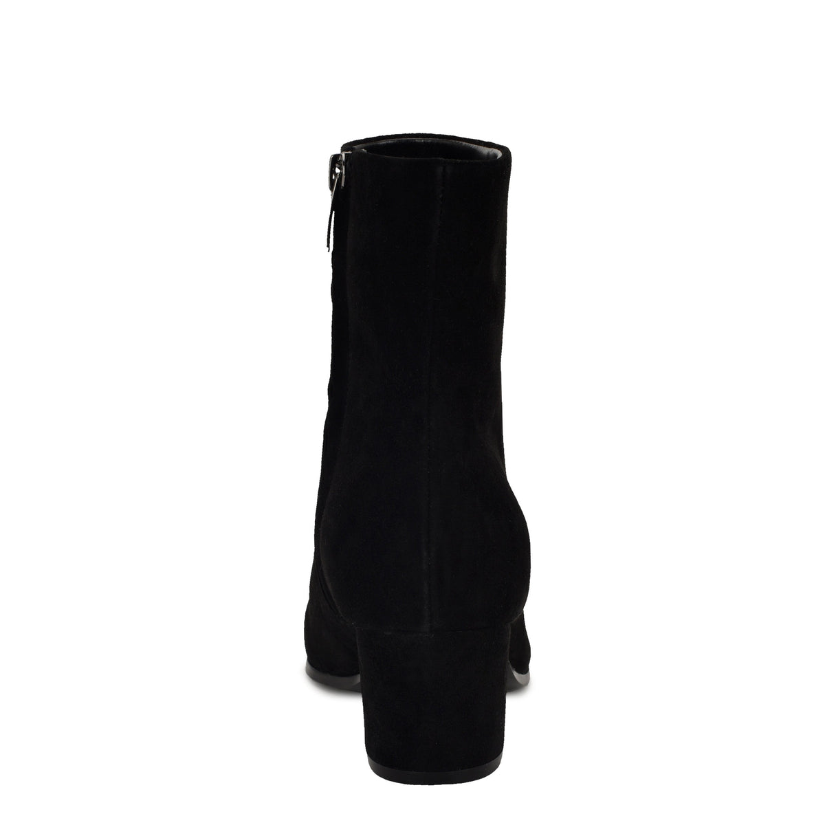 Savie Block Heel Ankle Leather Booties