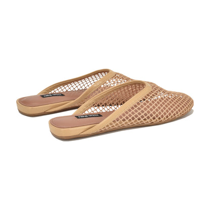 Daniela Flat Mesh Mules