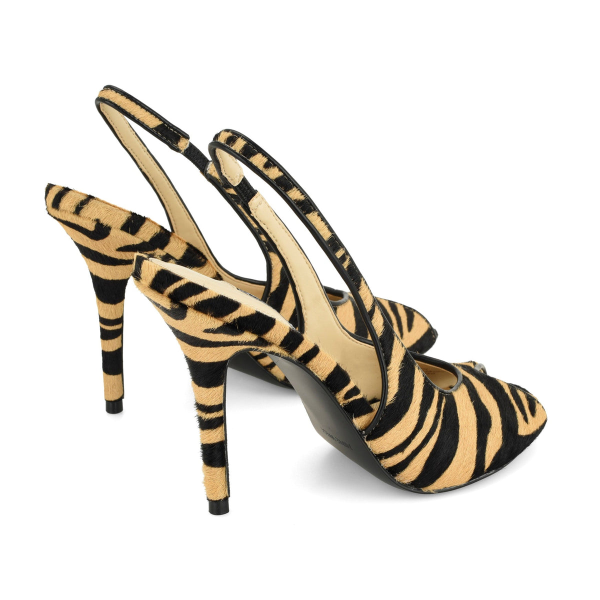 Pretta Peep Toe Slingback Pumps