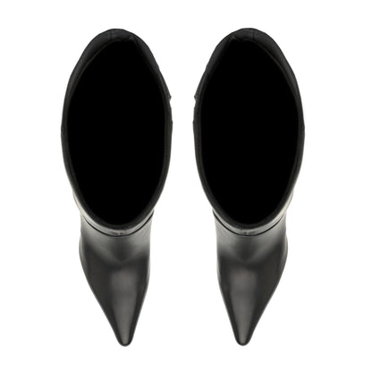 Korin Wide Calf Knee High Leather Boots