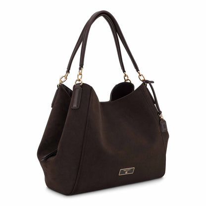 Deacon Large Triple Compartment Shoulder Bag