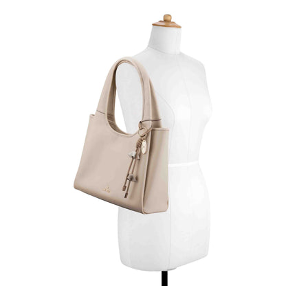 Priya Triple Compartment Shoulder Bag