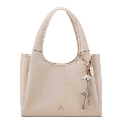 Priya Triple Compartment Shoulder Bag