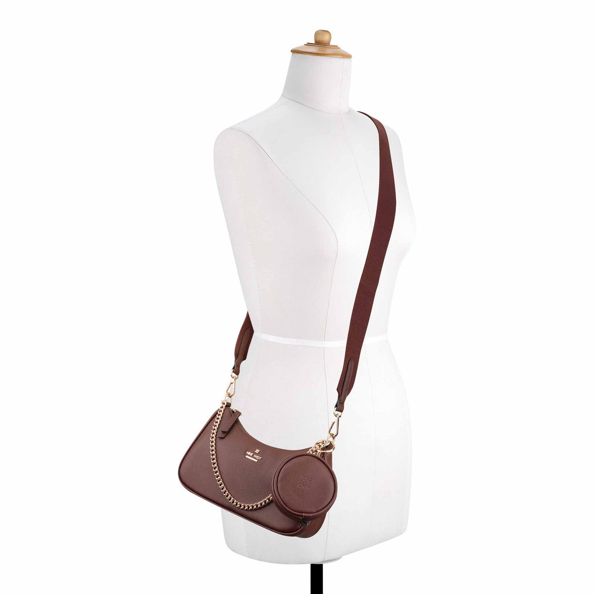 Luela Convertible Shoulder Crossbody Bag Duo with Pouch Gift Set