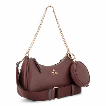 Luela Convertible Shoulder Crossbody Bag Duo with Pouch Gift Set