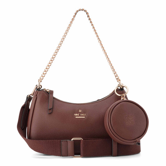 Luela Convertible Shoulder Crossbody Bag Duo with Pouch Gift Set