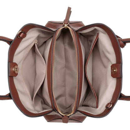 Lakelyn Triple Compartment Satchel