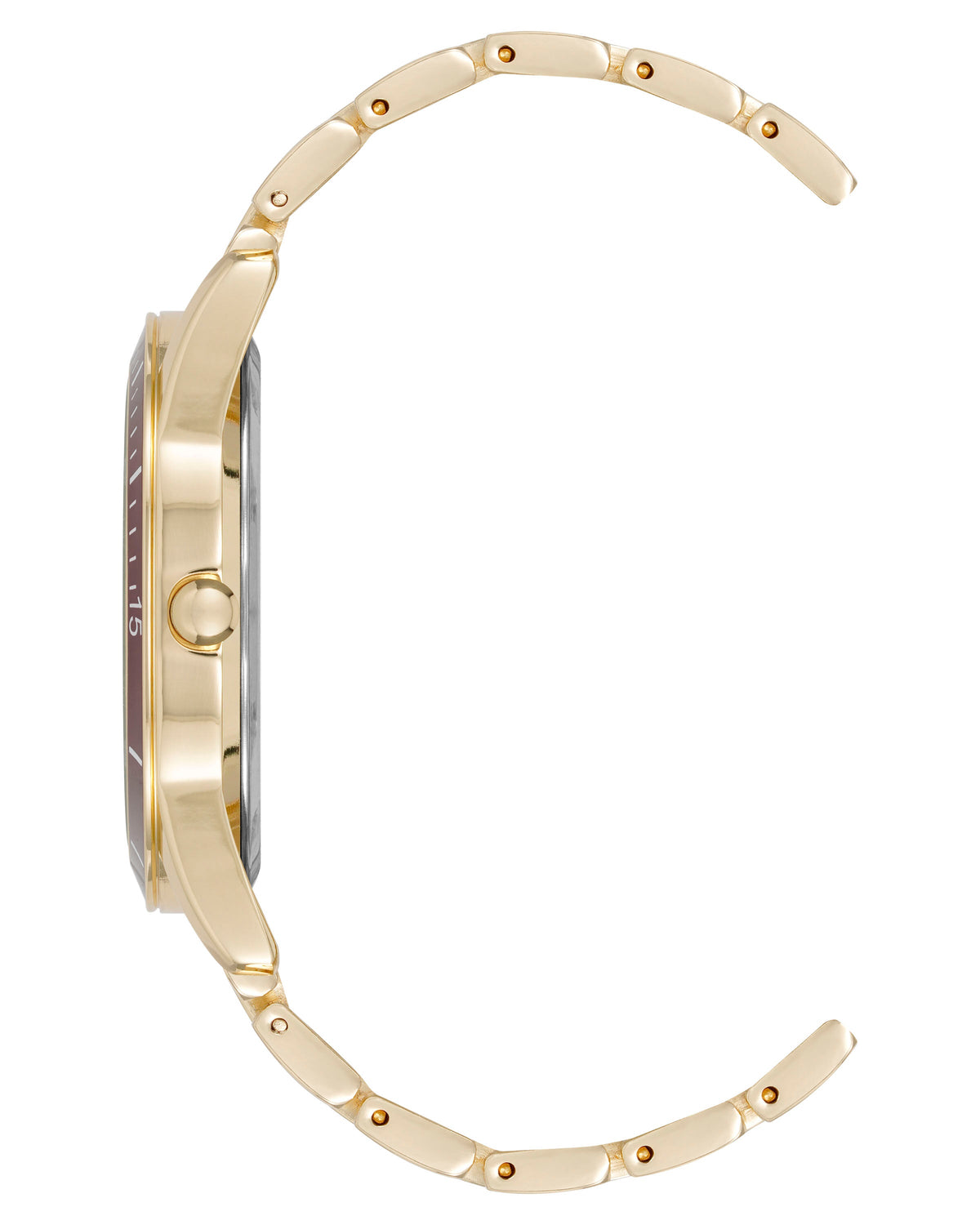 Burgundy Bezel Watch
