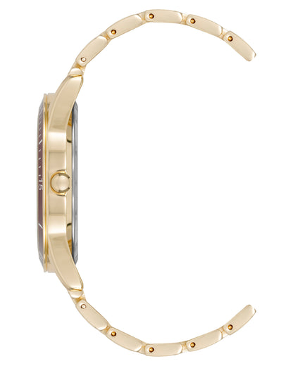 Burgundy Bezel Watch