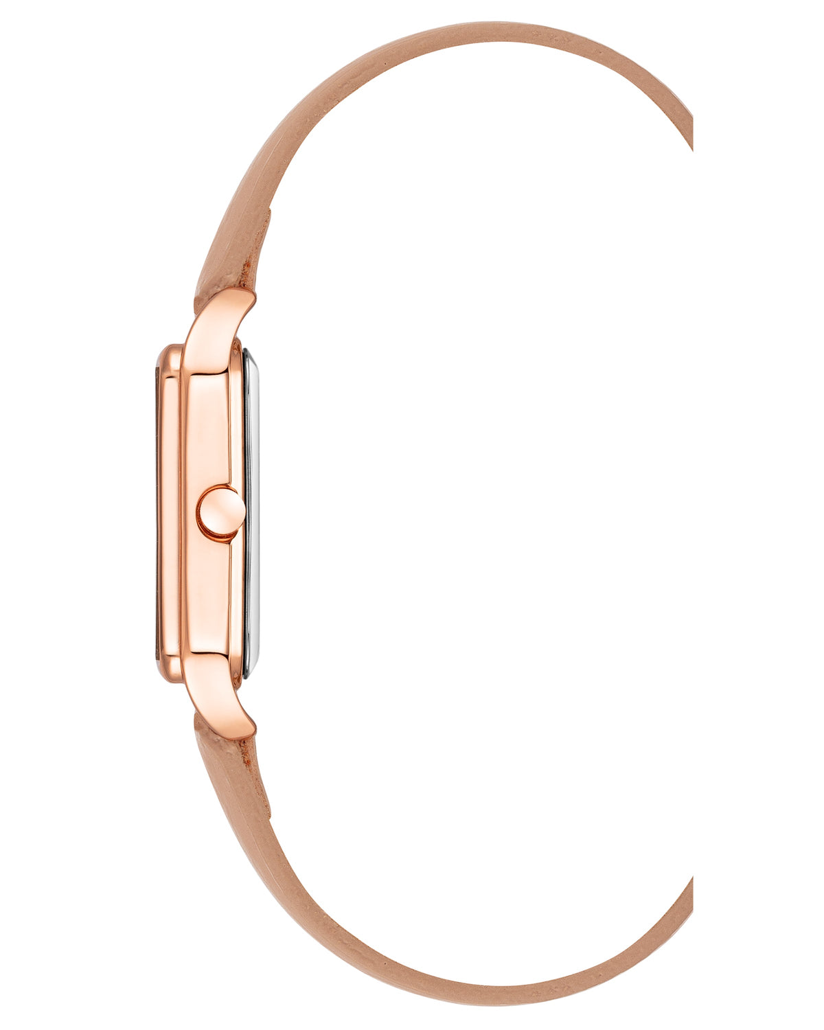 Rectangular Case Strap Watch