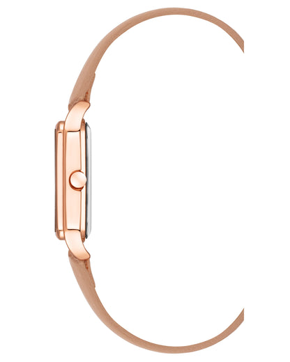 Rectangular Case Strap Watch
