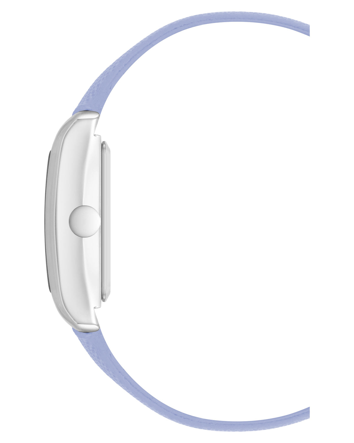 Saffiano Strap Rectangular Watch