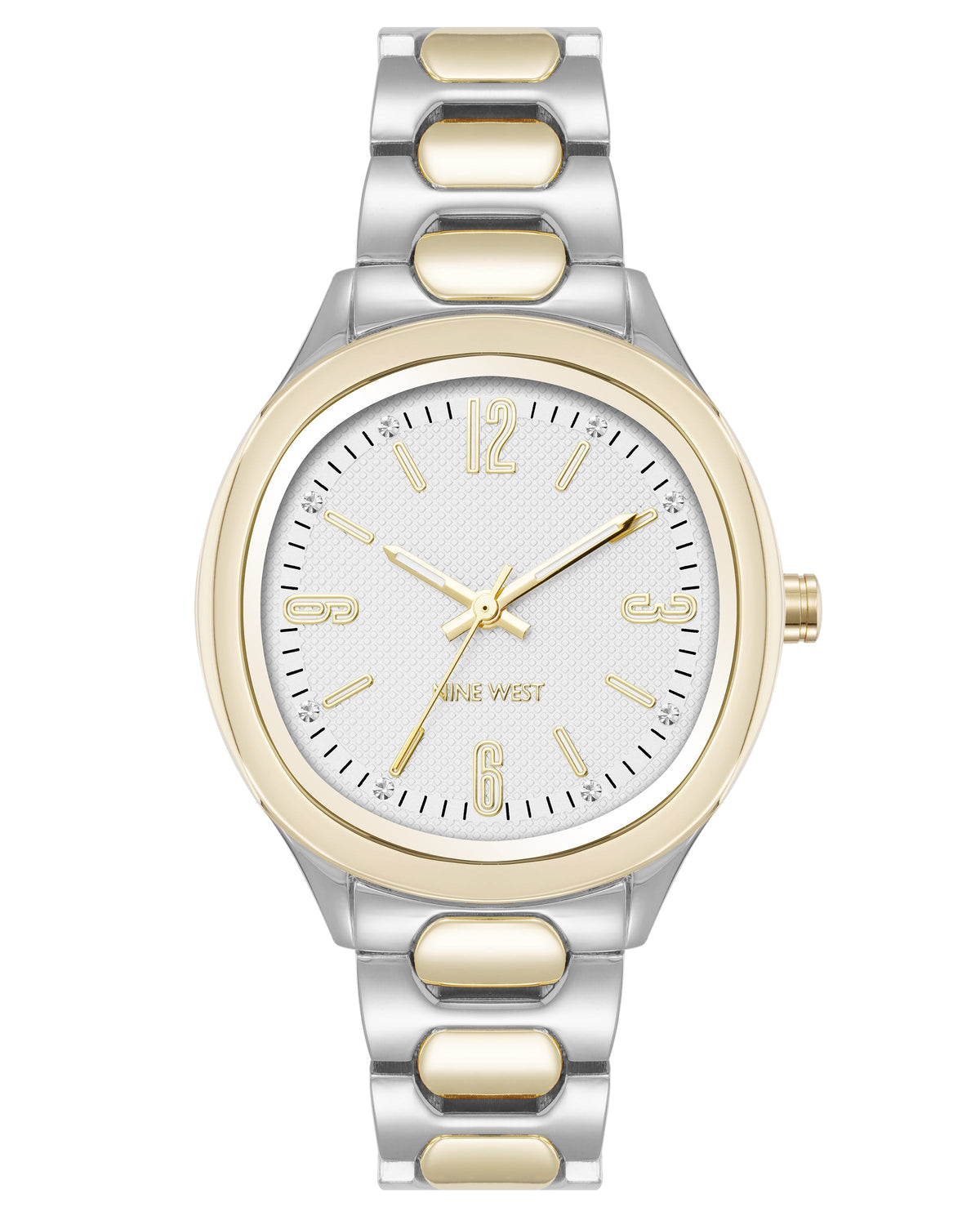 Round Link Bracelet Watch