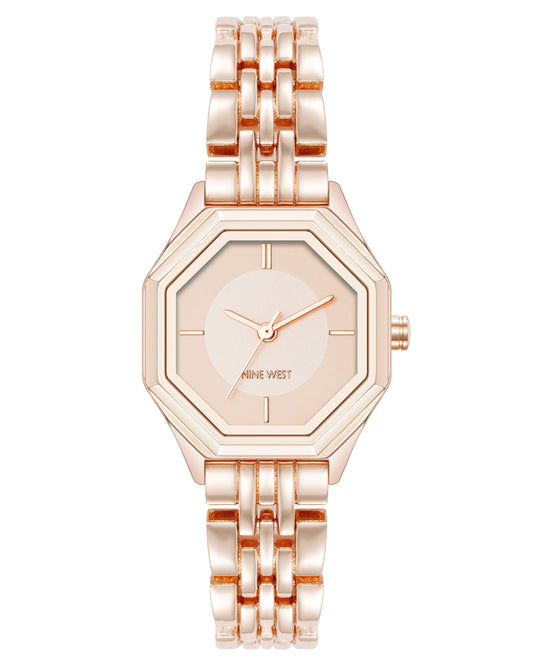 Timeless Octagonal Case Bracelet Watch