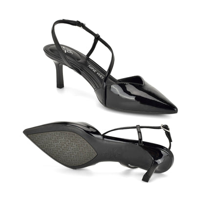 Kamon 9x9 Slingback Pumps