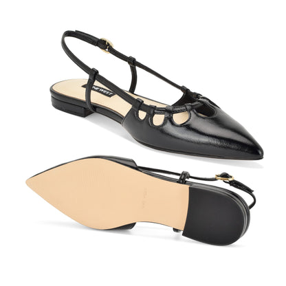 Harra Cutout Slingback Flats