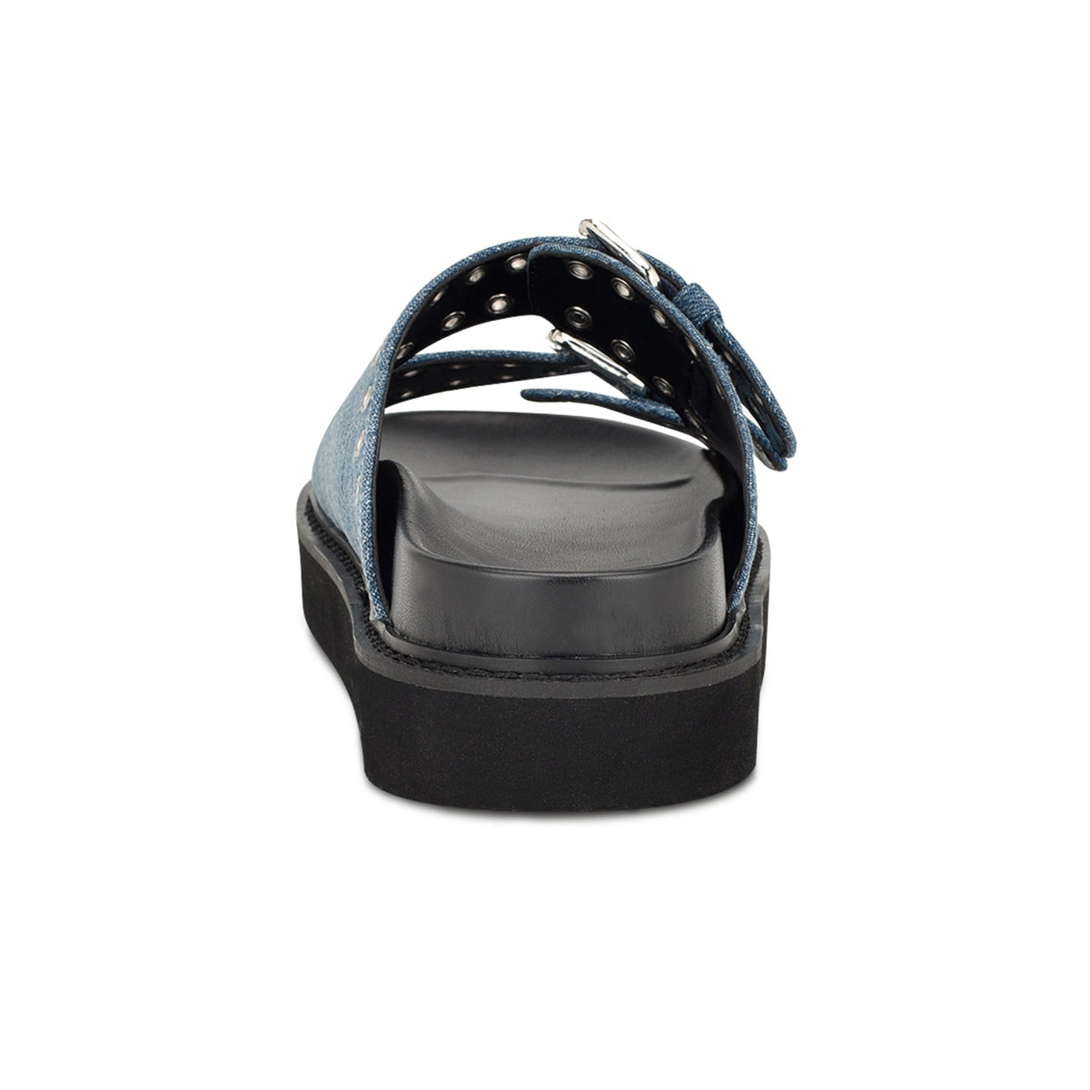 Eleny Buckle Slide Sandals