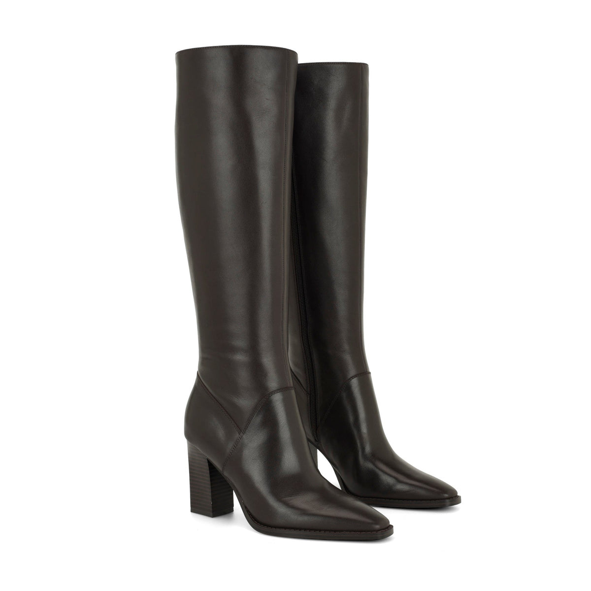 Zetta Leather Knee High Boots